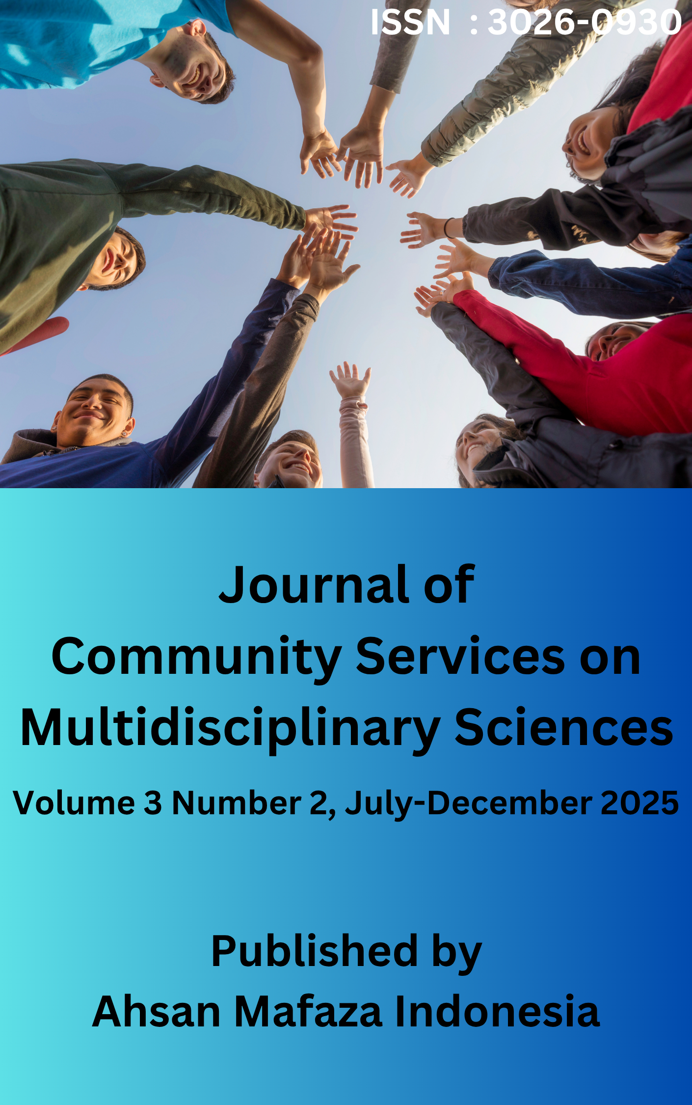 					View Vol. 3 No. 2 (2025): Journal of Community Services on Multidisciplinary Sciences
				